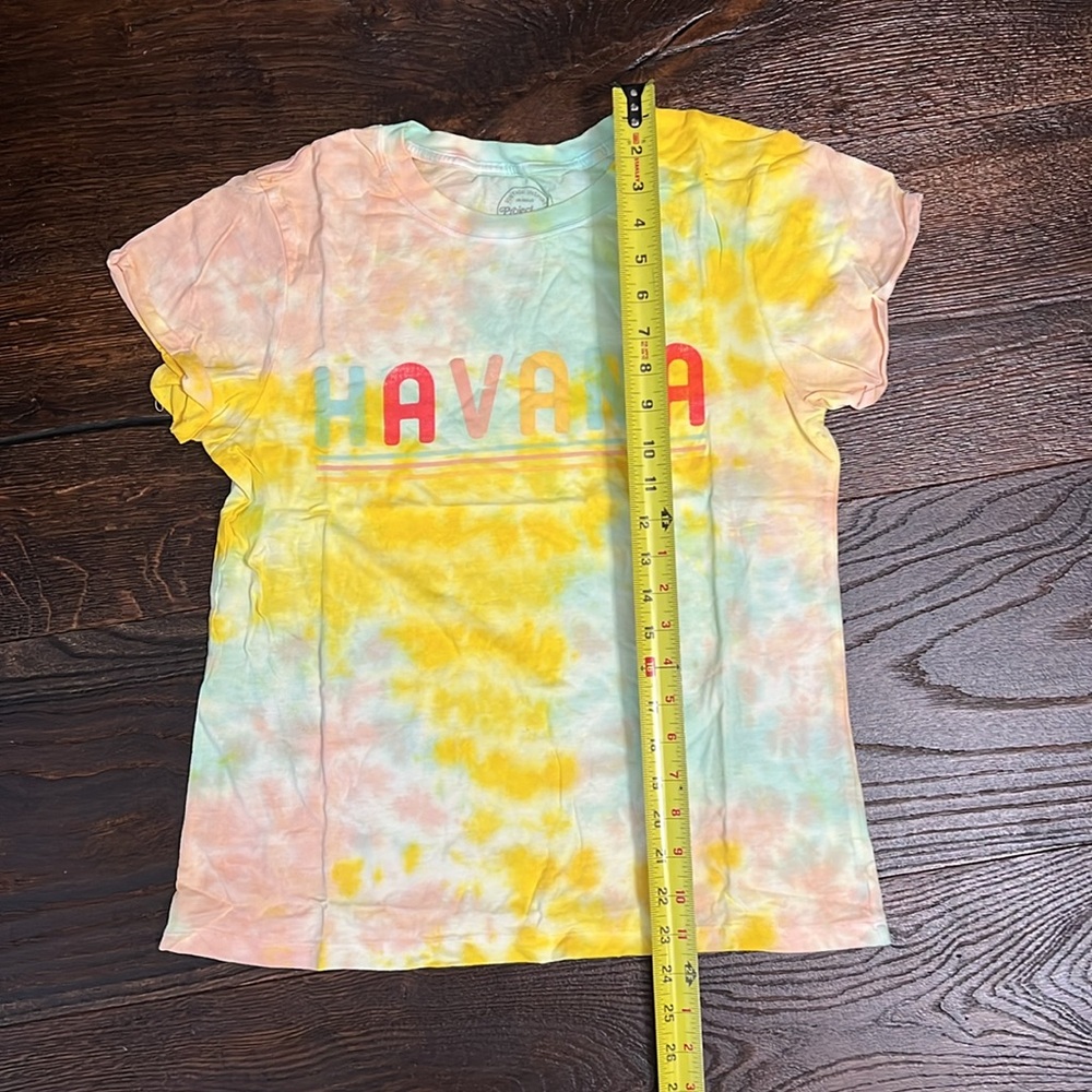 Recycled Karma Havana Endless Summer Tie Dye Fitted T-Shirt - Picture 11 of 11